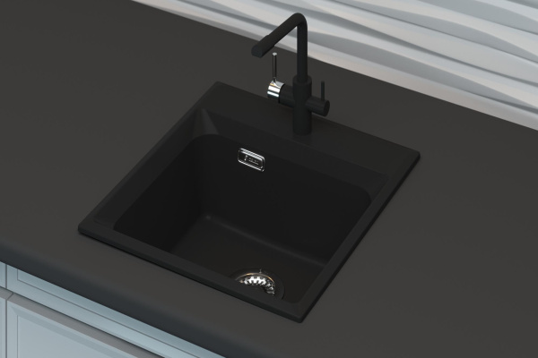 Мойка кухонная Point Мисти 46 черный