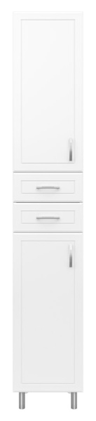 Пенал с бельевой корзиной  Misty Мисти 35  Э-05035-Бк011Л левый