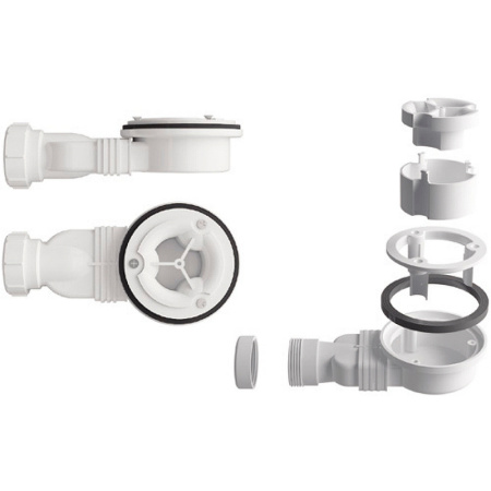 Душевой поддон из искусственного камня  (110х80) Vincea VST-4SR8011A, черный