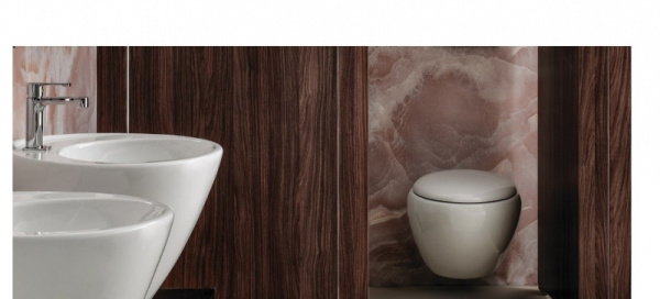 Унитаз подвесной Berges Wasserhaus Ovo Rimless 082112