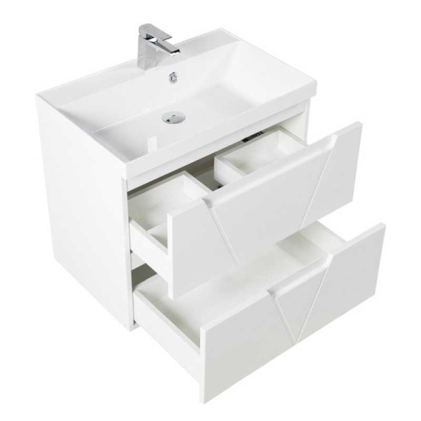 База под раковину BelBagno Vittoria VITTORIA-700-2C-SO-BO-P Bianco Opaco