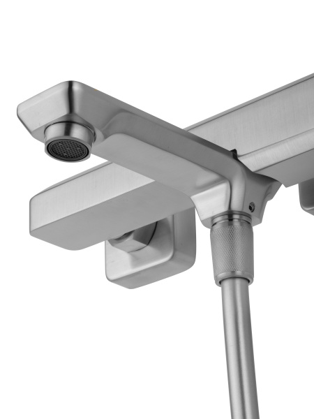 Смеситель для ванны с душем WONZON & WOGHAND DIAMOND, брашированный никель WW-88639011-BN
