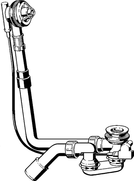 Слив-перелив Viega Multiplex 61621 103071