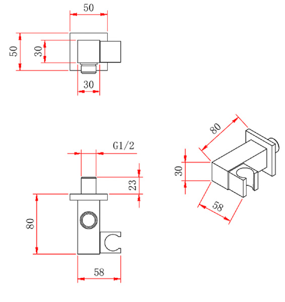 Душевая система Berges Wasserhaus Nardis 2S 071001