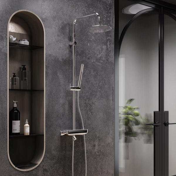 Душевая система с изливом Damixa Scandinavian Pure 936760000 Душевая система с изливом Damixa Scandinavian Pure 936760000