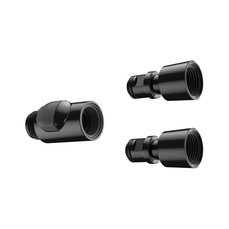 Адаптер для быстрой смены леек ручного душа Hansgrohe 28346000 черный