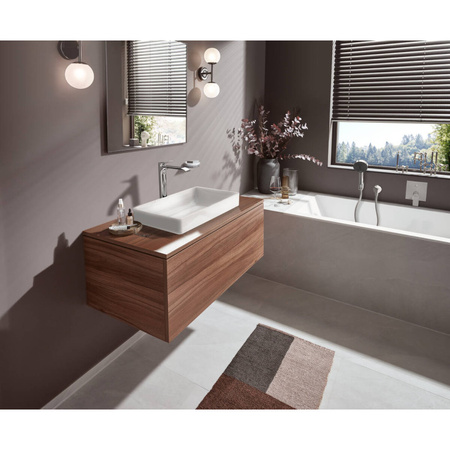 Душевая лейка Hansgrohe Pulsify Select 105 3jet Activation EcoSmart 24101000, хром