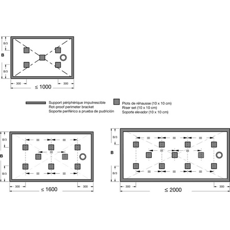 Душевой поддон Jacob Delafon Singulier E67025-NAD
