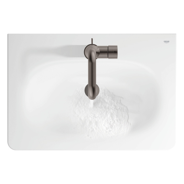 Смеситель для раковины однорычажный Grohe Essence 24173 AL1 (24173AL1) темный графит матовый