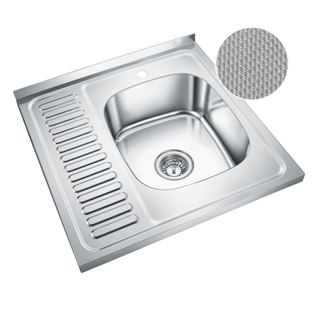 Кухонная мойка (60х60) EMAR T6060RQ Decor