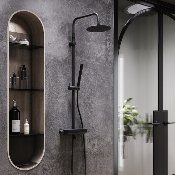 Душевая система с изливом Damixa Scandinavian Pure 936730300