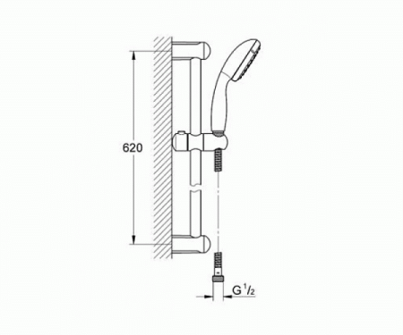 Комплект смесителей (3 в 1) Grohe Eurosmart New 124446