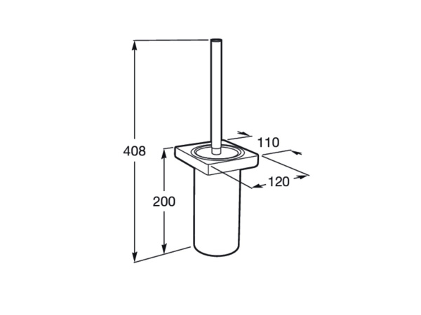Ёршик Roca с подставкой Tempo 817036001