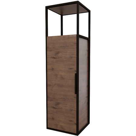 Пенал подвесной Grossman ЛОФТ 304001 веллингтон/металл черный