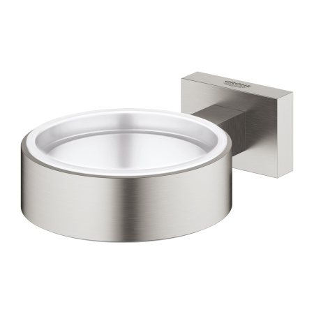 Держатель для стакана или мыльницы Grohe Essentials Cube 40508 DC1 (40508DC1) суперсталь