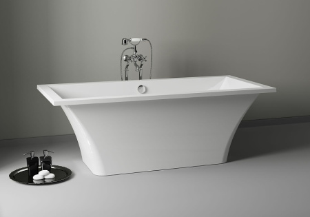 Ванна из искусственного камня Astra-Form Лотус (185х85) 01010077 белый матовый