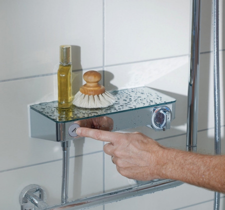 Термостат для душа Hansgrohe Shower Tablet Select 300 13171400 белый/хром