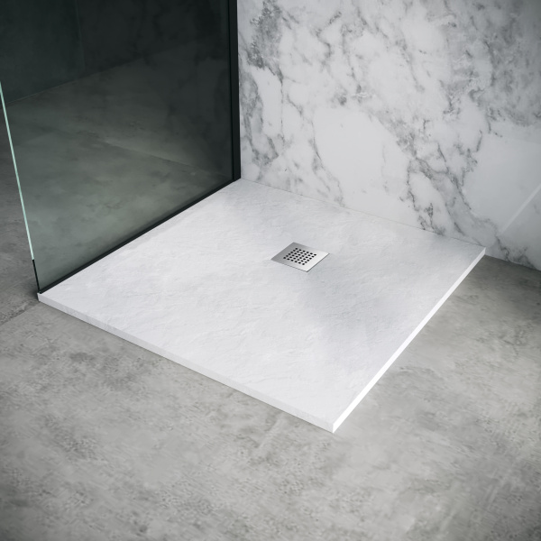 Душевой поддон из искусственного камня (90х90) Grossman Strong GR-S19090Q