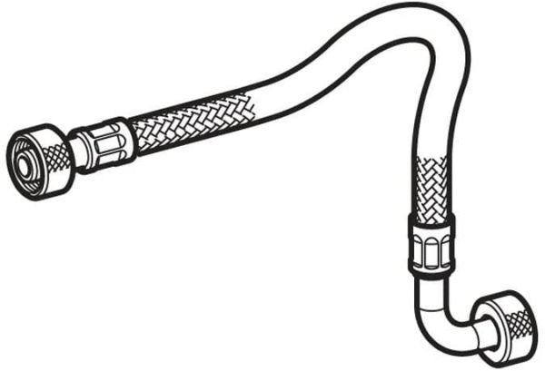 Гибкая подводка Geberit для смывного бачка скрытого монтажа Sigma 8 см 242.415.00.1