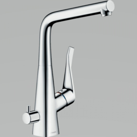Смеситель для кухонной мойки hansgrohe Metris M71 73815000