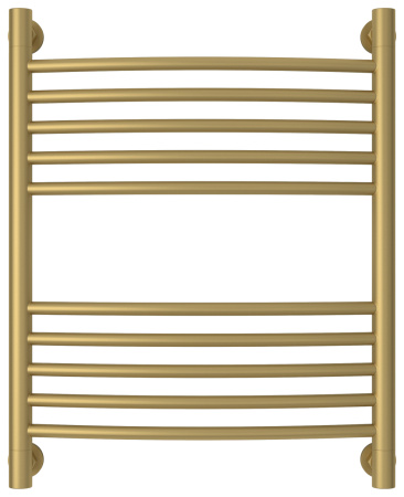 Полотенцесушитель Водяной Выгнутая Сунержа Богема + (60х50) Матовое Золото 032-0221-6050