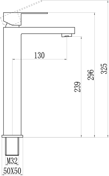 Смеситель для раковины Savol S-SUS2003 Смеситель для раковины Savol S-SUS2003