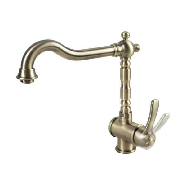 Смеситель для кухни IDDIS Oldie OLDBRL0i05, бронза