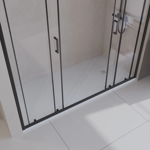 Поддон из искусственного мрамора BelBagno TRAY-MR-UNO-AH-140/90-35-W-BO с сифоном, белый матовый Поддон из искусственного мрамора BelBagno TRAY-MR-UNO-AH-140/90-35-W-BO с сифоном, белый матовый