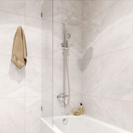 Смеситель с верхним душем Milardo Helic (HELSB1FM06)