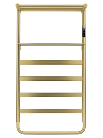 Полотенцесушитель электрический WONZON & WOGHAND DÜSSELDORF, брашированное золото WW-A208-BG