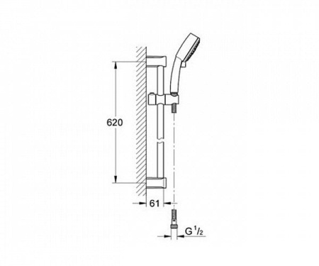 Набор смесителей GROHE Eurosmart Cosmopolitan 116939