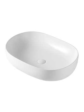 Раковина накладная (60х42) Agger ASO21600 белый глянец