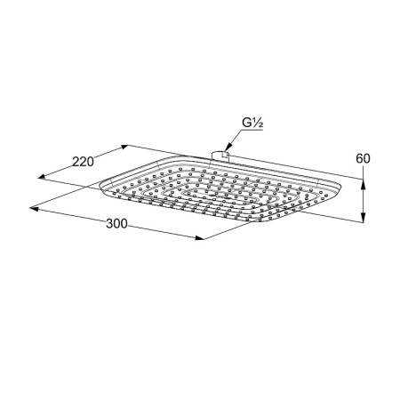 Верхний душ Kludi Freshline 6445005-00