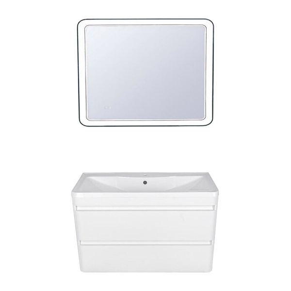 Тумба под раковину подвесная Style Line Атлантика СС-00002210 белый