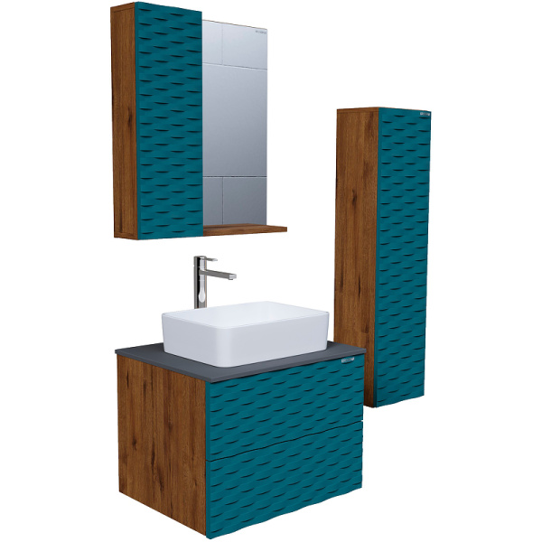 Пенал подвесной Grossman АЛЬБА 303010 веллингтон/бриз