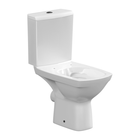 Унитаз напольный безободковый Cersanit CARINA Clean On 011 3/5 DPL EO slim S-KO-CAR011-3/5-COn-S-DL-w