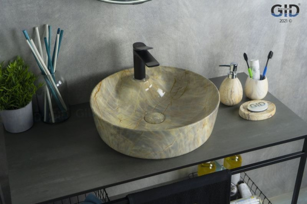 Раковина накладная (44х44) Gid Mnc534