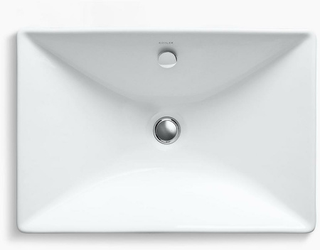 Раковина накладная (55х37,5) Jacob Delafon Reve E4819-0