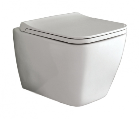 Подвесной унитаз Berges Wasserhaus QUAD Rimless 082104