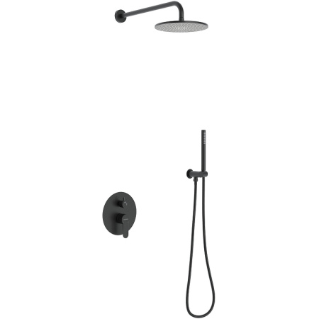 Душевая система Berges Wasserhaus Nardis 2R Black 071004