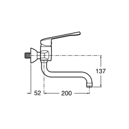 Смеситель для раковины Roca Victoria 5A7623C00