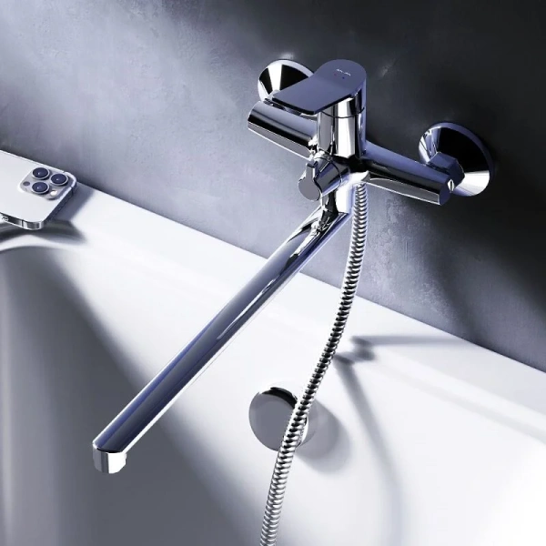 Смеситель для ванны Am.Pm X-Joy F85A90200 хром