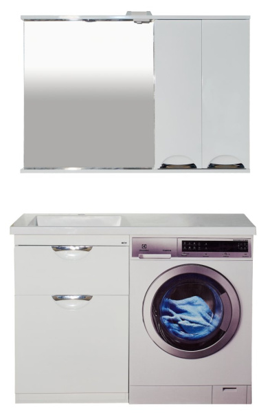 Тумба под стиральную машину Misty Куба 60  П-Куб-01060-0121ЯБК