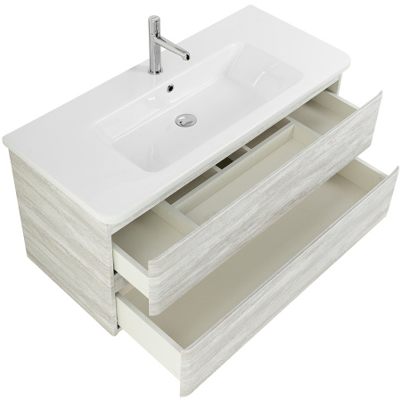 База под раковину BelBagno ALBANO-CER-1050-2C-SO-RVB подвесная Rovere Vintage Bianco
