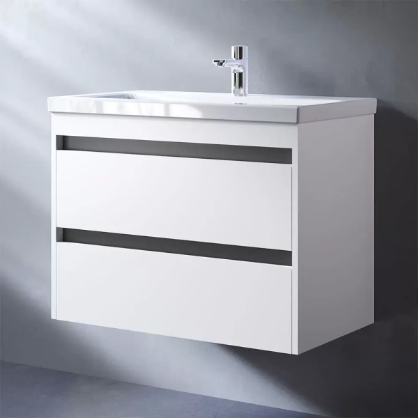 Тумба без раковины 75 см Am.Pm Pulse M91FHX0752WG белый глянец