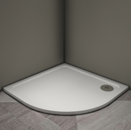 Душевой поддон Veconi Tezeo stone TZ-10,  (90x90) TZ10-90PL-01-19C3