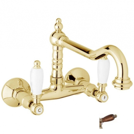 Смеситель для кухни Cezares FIRST FIRST-LLP-03-Nc золото
