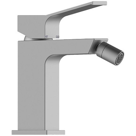 Смеситель для биде Bossini Aki Z00708.094 никель шлифованный