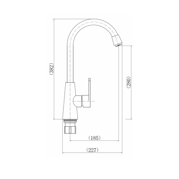 Смеситель для кухни PLStart (PL4001-26) Смеситель для кухни PLStart (PL4001-26)