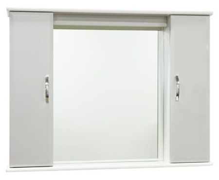 Мебель для ванной "Водолей А+ " Зеркало Тунис 105 белый